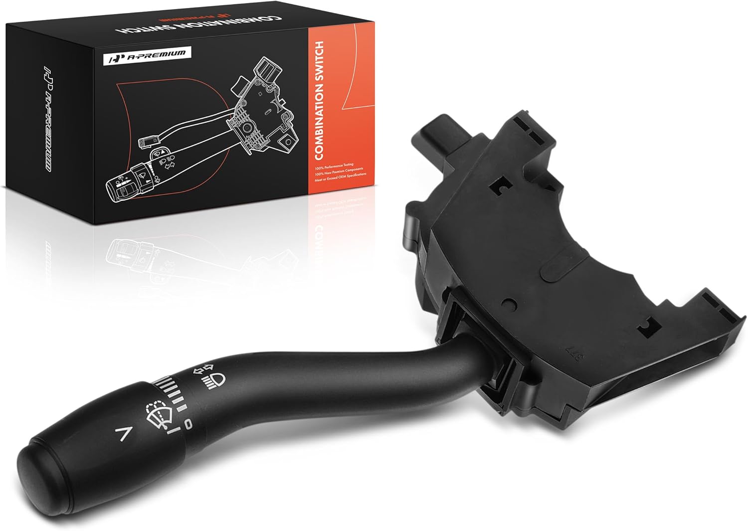 A-Premium Turn Signal Switch Headlamp Beam Windshield Washer Wiper Switch [16-Pins] Compatible with 1997-2004 Ford E-150/250/350 (Club Wagon/Econoline/Econoline Club Wagon/Super Duty)