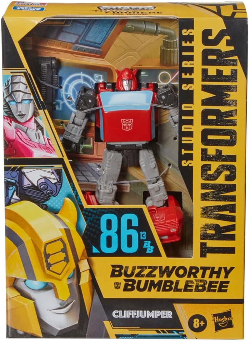 Transformers Buzzworthy Bumblebee Studio Series Cliffjumper Deluxe Action Figure