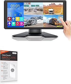 BoxWave Screen Protector Compatible With Douxury Backup Camera System (10.36 in) - ClearTouch Anti-Glare (2-Pack), Anti-Fingerprint Matte Film Skin