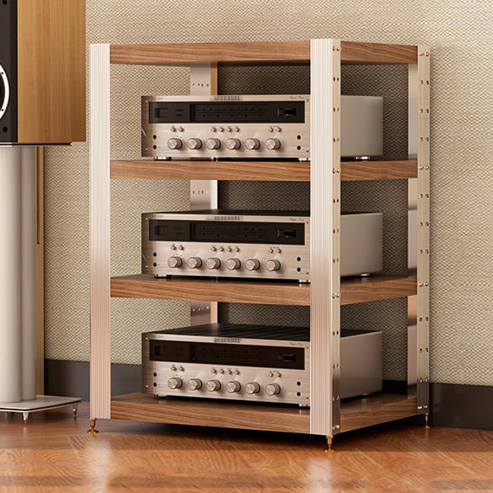 Lenco LS-66GY Giradischi In Legno Con Altoparlanti Integrati E Ricezio - 6
