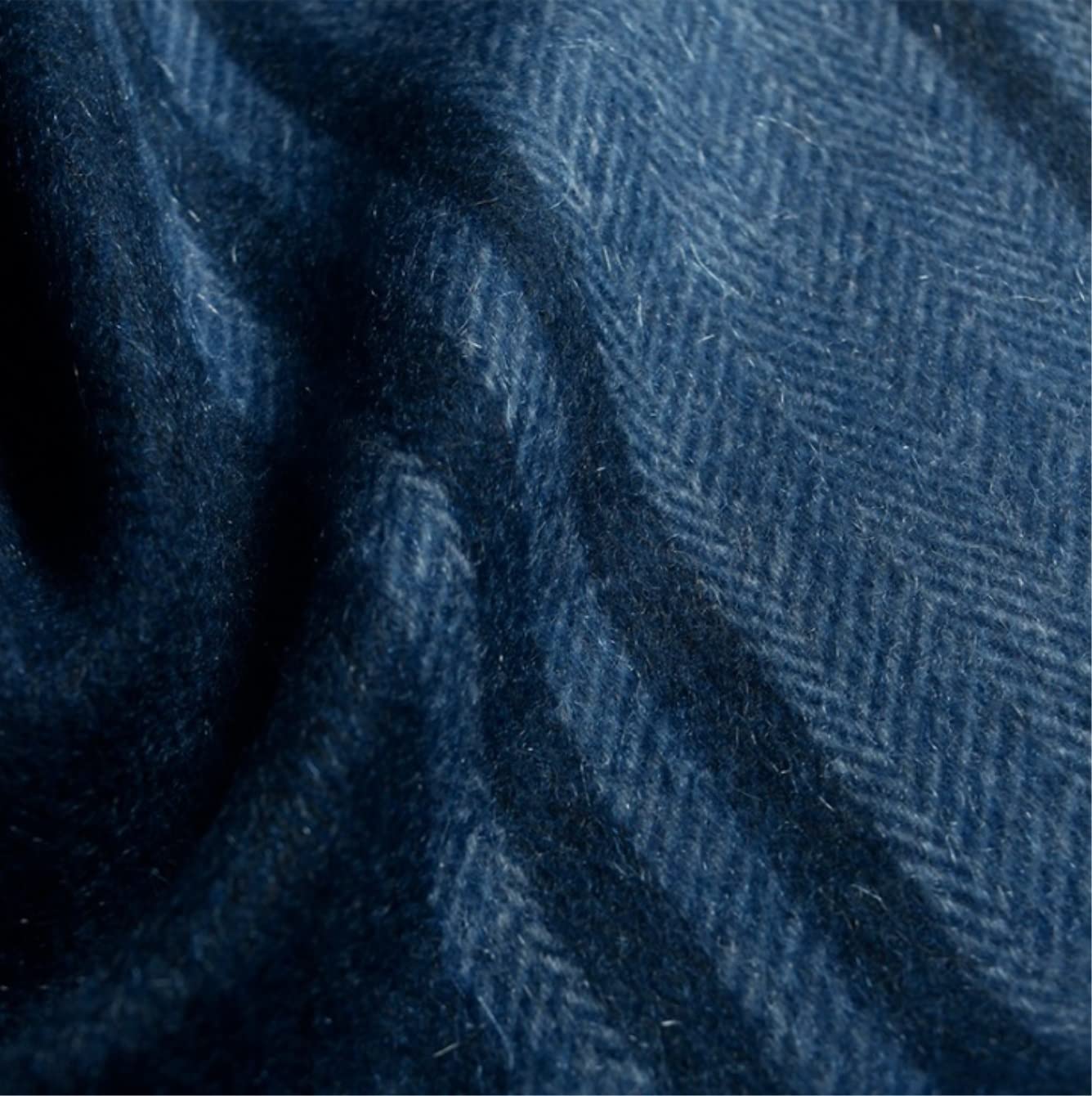 Chal Estolas Bufanda Chal Fular Bufandas para Clima Frío Bufanda De Invierno para Hombres Bufanda Cálida De Cachemira Pura Corrugada Chal Bufanda Estolas(Blue)
