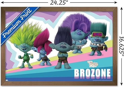 Miniatura 3 de Trends International Trolls Band Together - Brozone Wall Poster