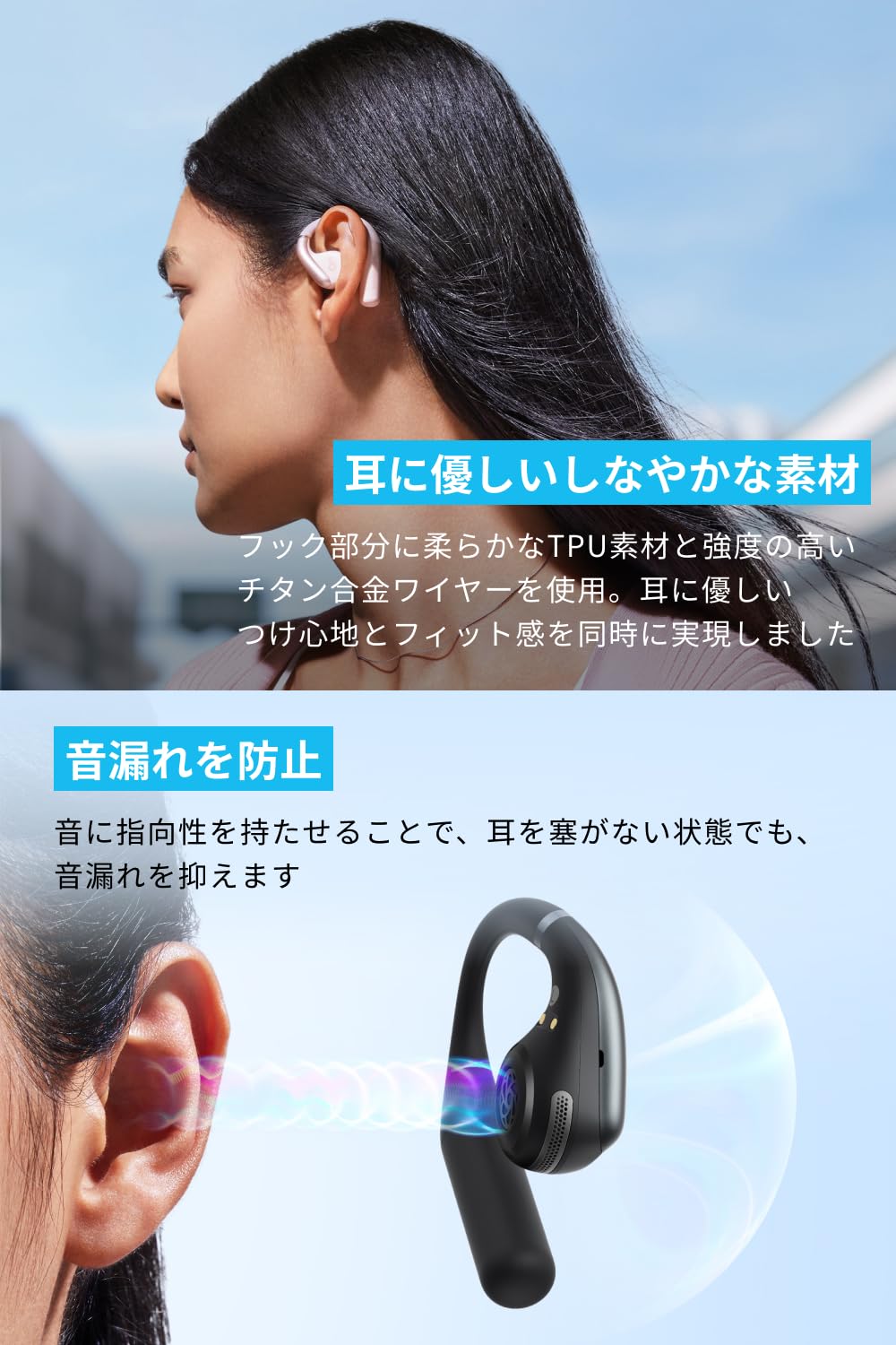 Amazon.co.jp: Anker Soundcore AeroFit White | （Bluetooth 5.3