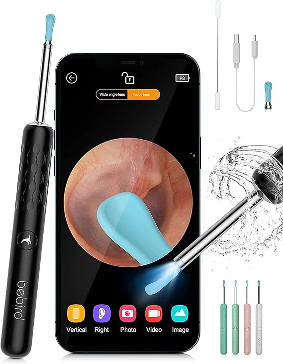 BEBIRD® R3 Ear Wax Removal Cleaner, Ear Clean with Camera, 1080P FHD