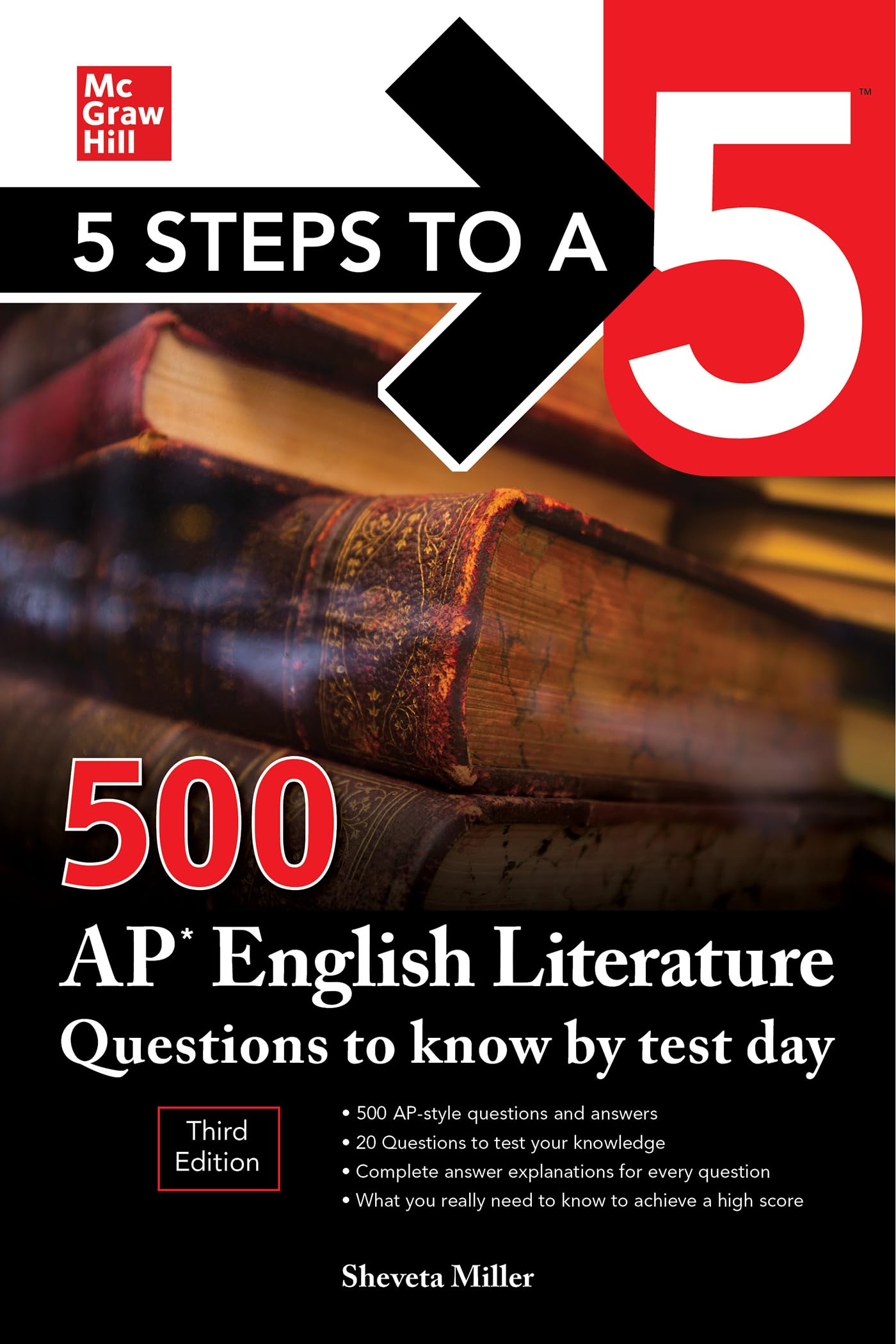5 Steps to a 5: 500 AP English Literature Questions to Know by Test Day, Third Edition (TEST PREP)