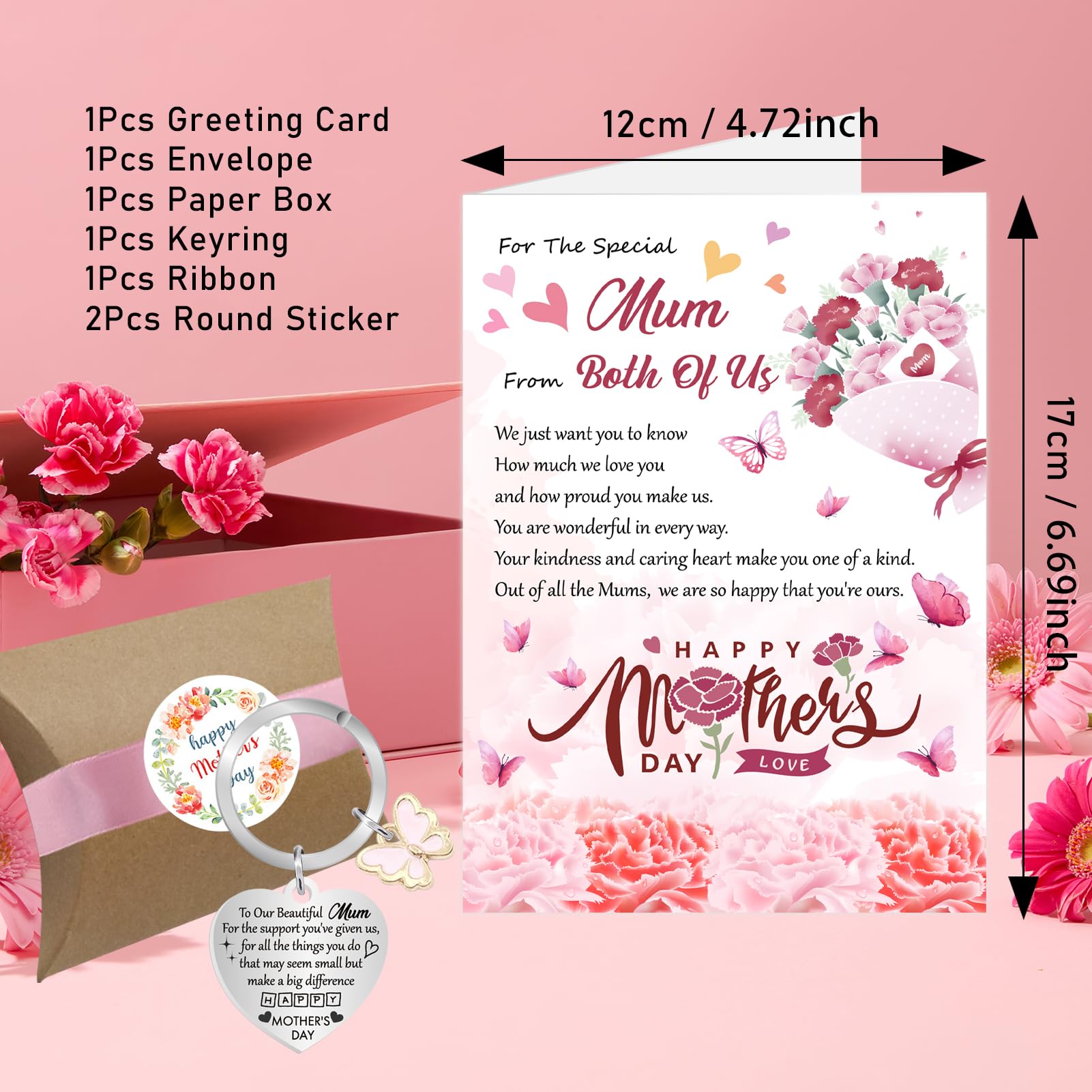 Mothers Day Card from Both of Us - Image 2