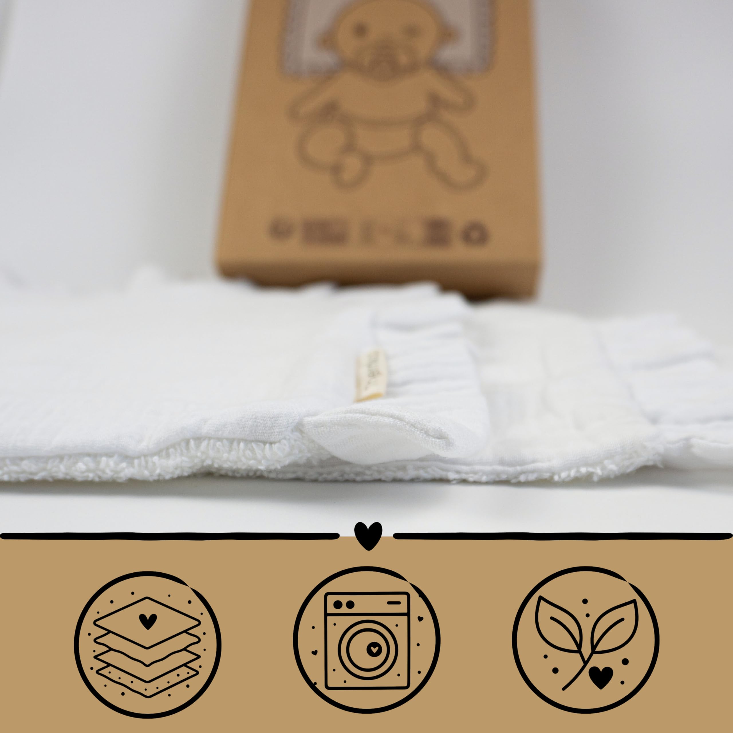 Thermikoa Protège Matelas Bébé Coton Alèse Absorbante Lange Mousseline Multi Usage Couffin Nacelle Bave Régurgitations Allaitement Douceur Naturelle Pack 2
