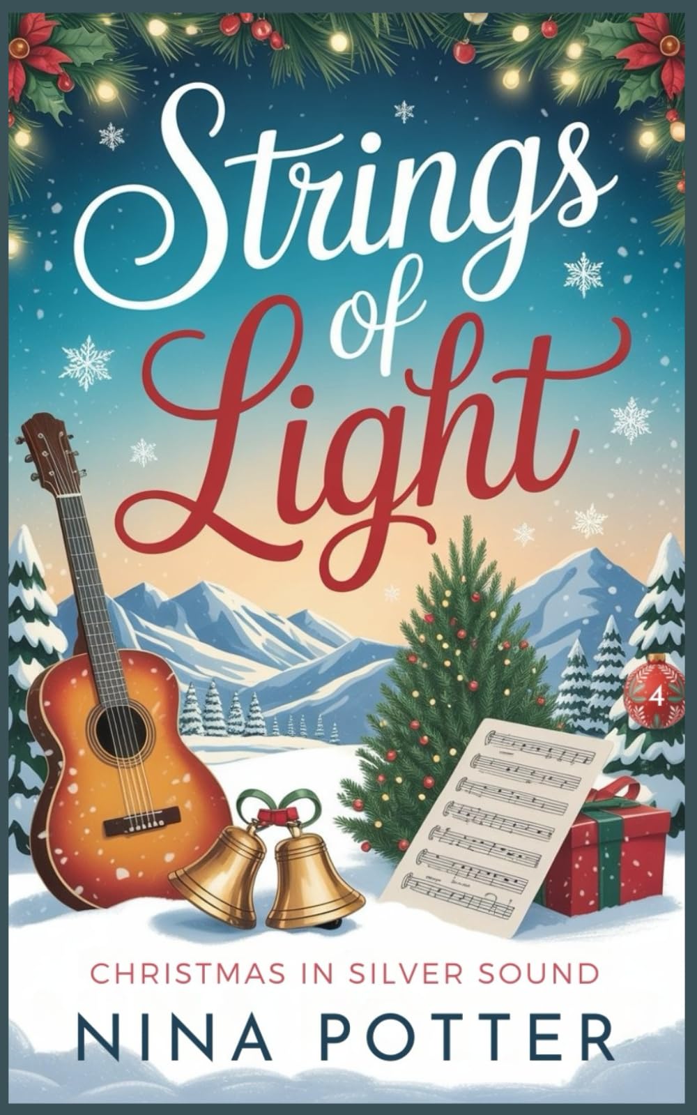 Strings of Light: A Later in Life Second Chance Small Town Christmas Romance (Christmas in Silver Sound)