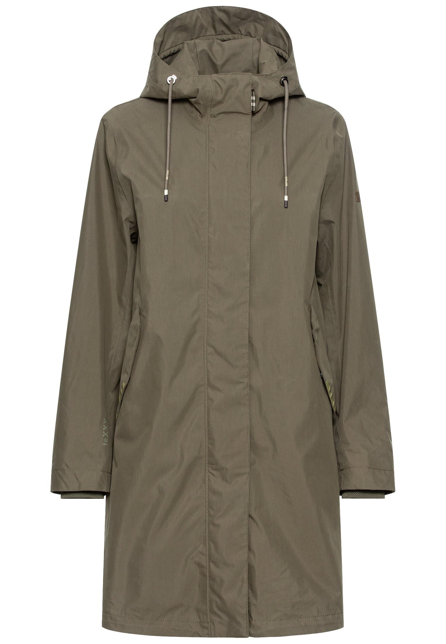 Camel Active Damen Khaki Texxxactive® Funktionsmantel Womenswear-48