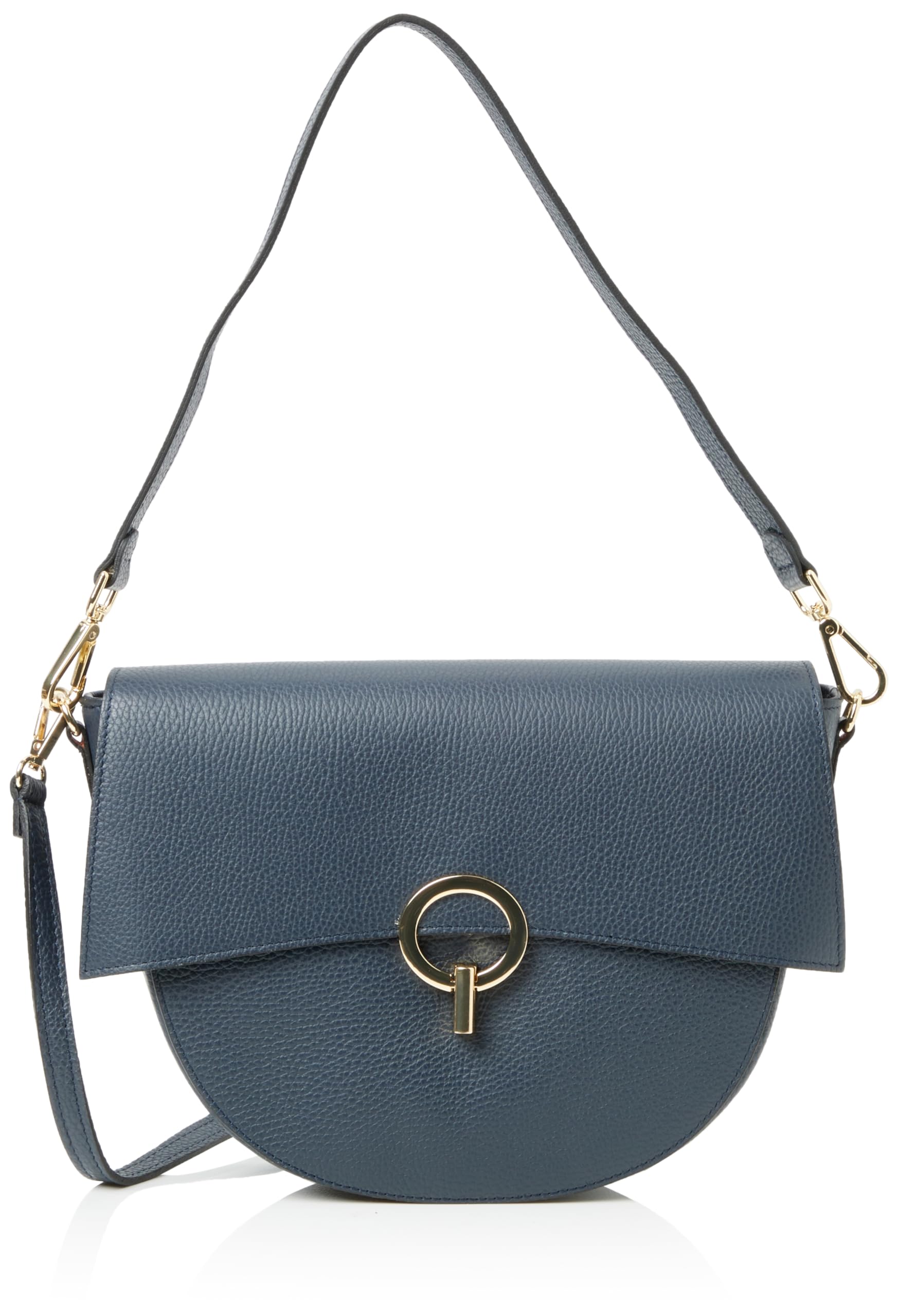 NAEMI Women's Handbag, Petrol Green, Small