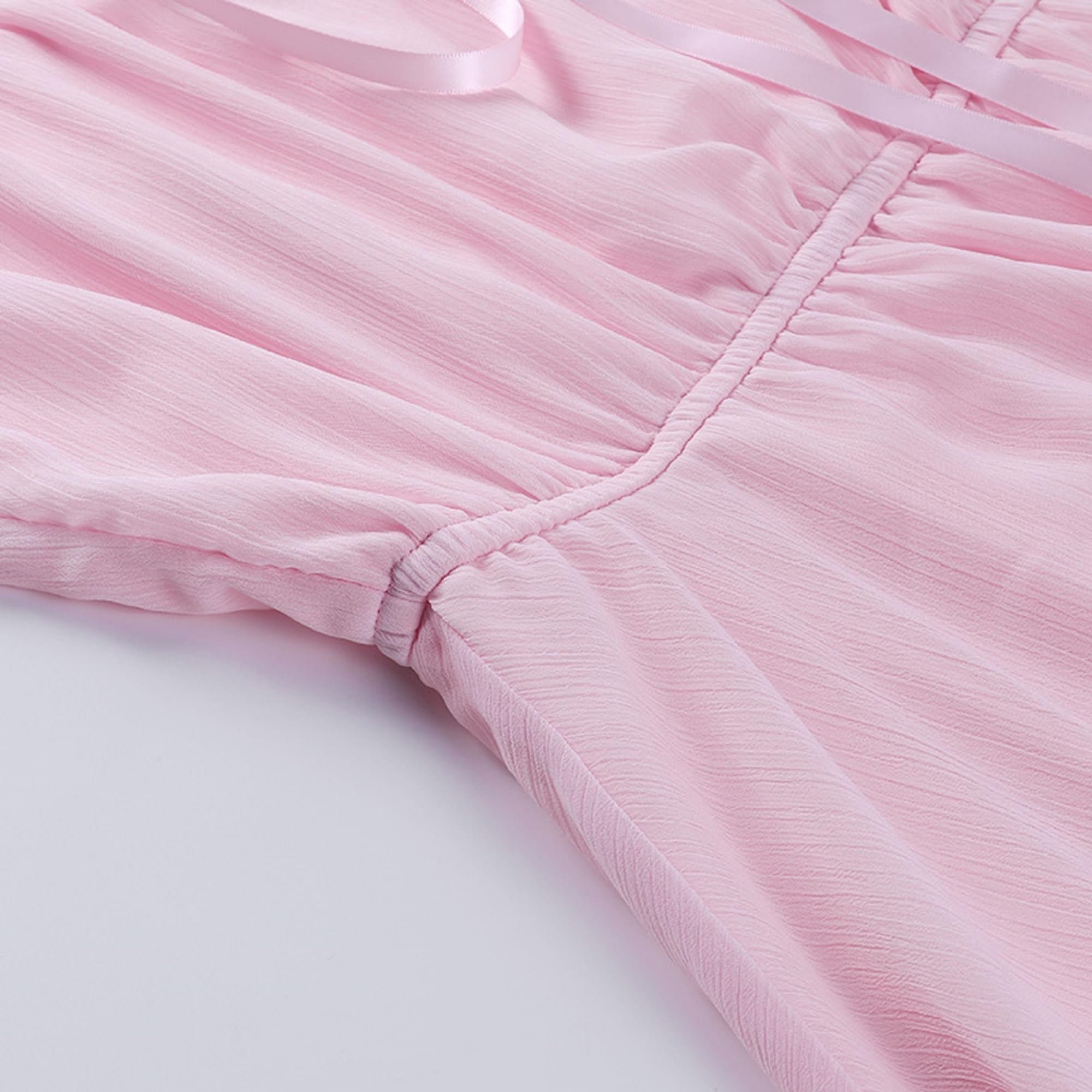 TSMNZMU Womens Two Piece Sets Corset Dress Off Shoulder Bell Sleeve Chiffon Dresses Lace-Up Mini Bustier Party Dress