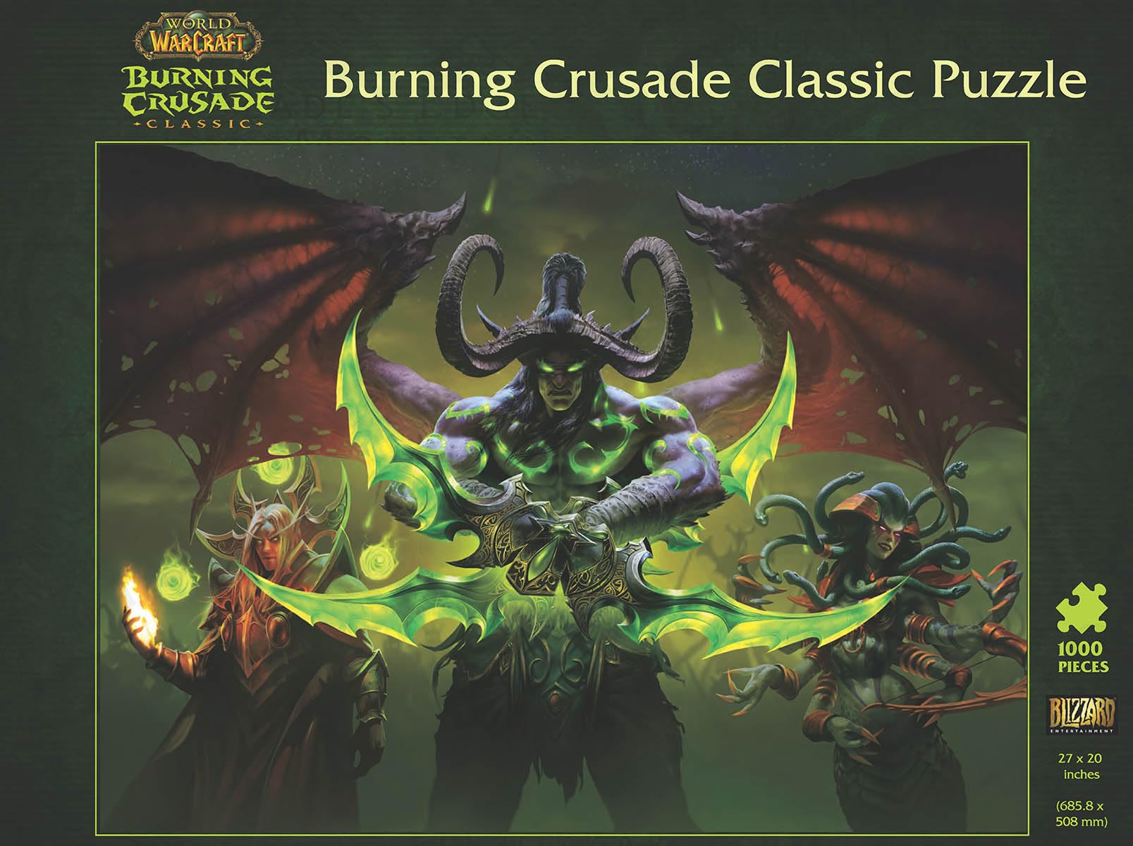 Blizzard World of Warcraft: Burning Crusade Classic Puzzle