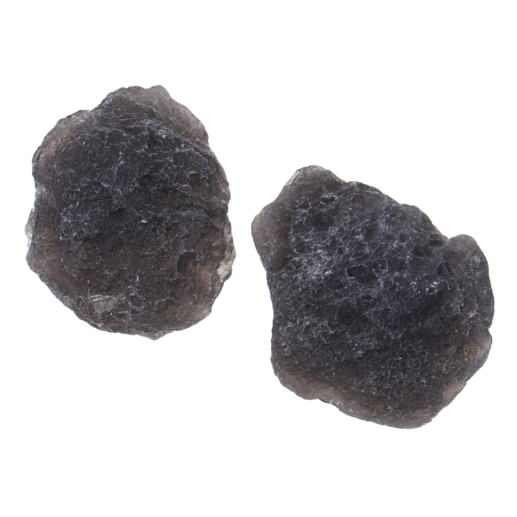 HOLIDYOYO 2pcs Meteorite Specimen for Boys and Girls Stone Specimen Meteorite Stone Decor Science Ornament Classroom Teaching