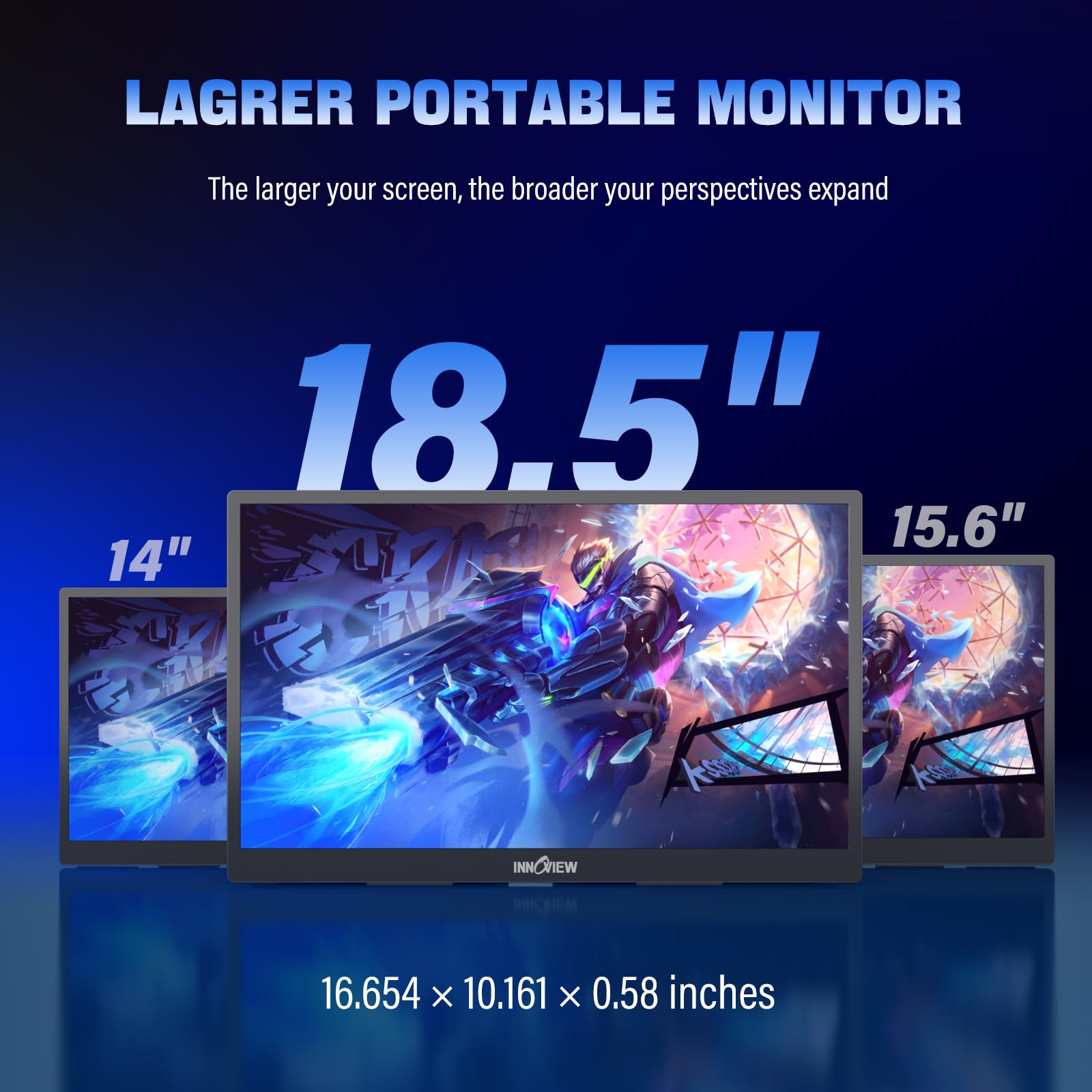 Amazon.co.jp: InnoView（イノビュー）ポータブルモニター 18.5インチ