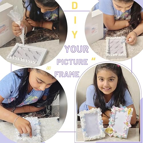 Miniatura 3 de DOUXFUN Kit de manualidades de marcos de fotos para manualidades, para niñas de 6 a 8, 8 a 12 años, 10 a 12 años, regalos de cumpleaños para niñas