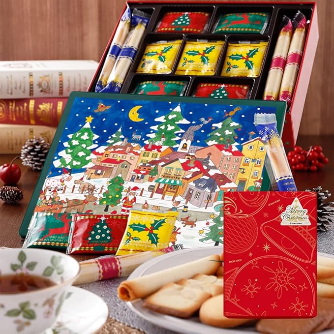 Amazon クリスマス お歳暮 ギフト スイーツ ヨックモック プレゼント Yokumoku お菓子 御歳暮 洋菓子 詰め合わせ ホリデー シーズン アソート 46個入り ヨックモック ケーキ菓子 デニッシュ菓子 通販