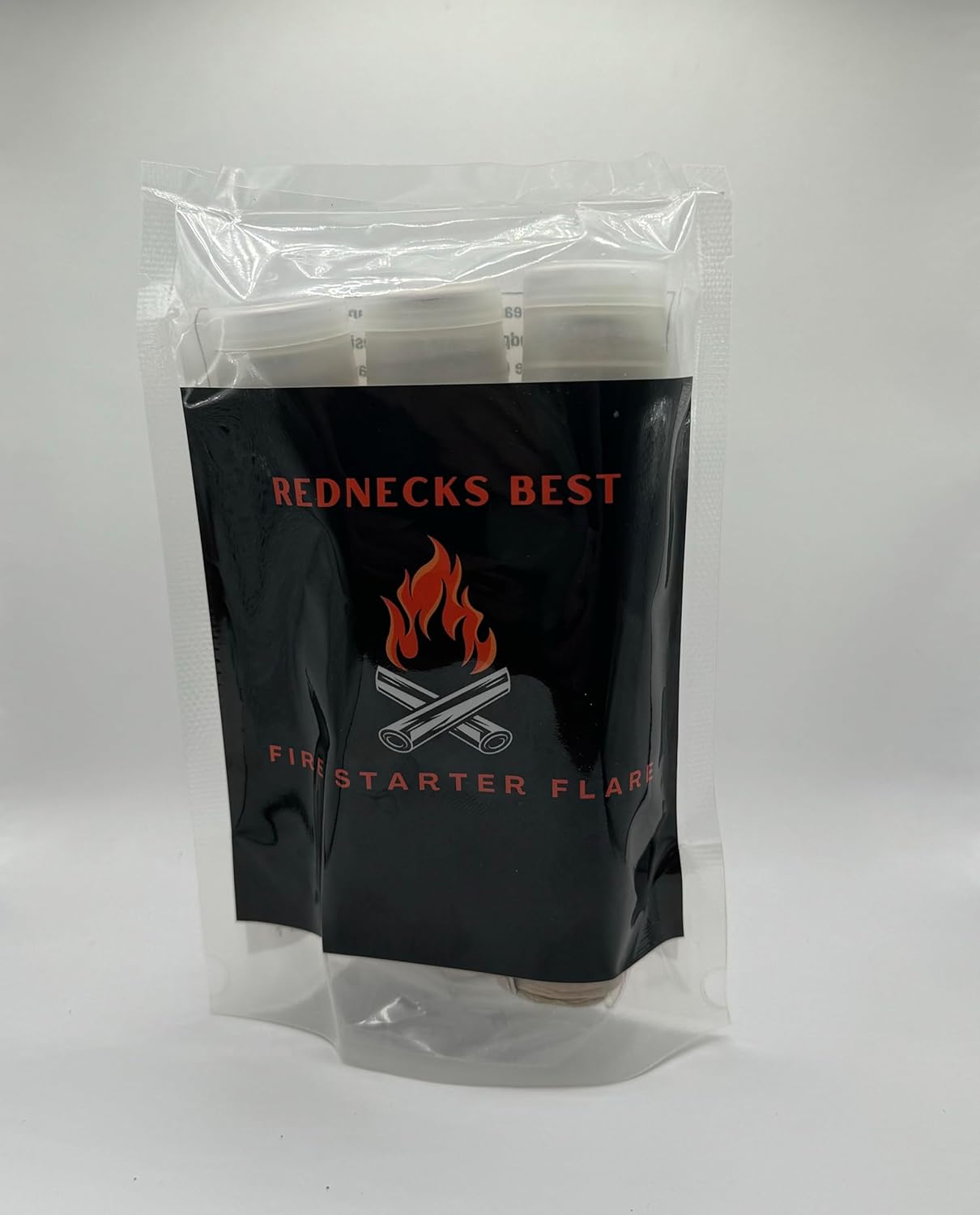 Fire Starter Flare Ultimate Backcountry Fire Starter Campfires, Bonfires & Backcountry Ignites Damp Wood & Burns up to 7 Minutes, Waterproof & Windproof Ignition 3 Pack
