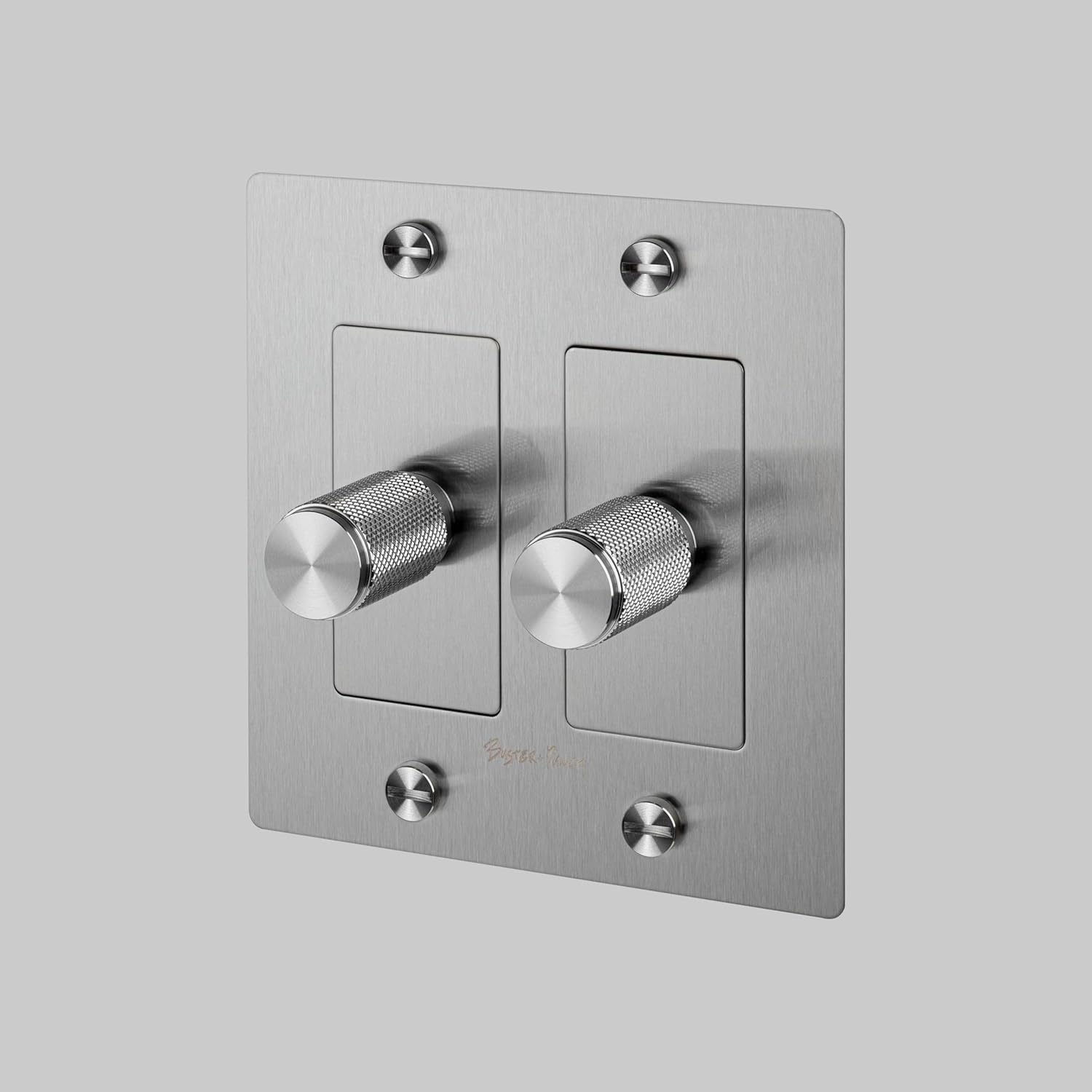 Buster + Punch 2G DIMMER/LED/Cross/with Logo/Steel