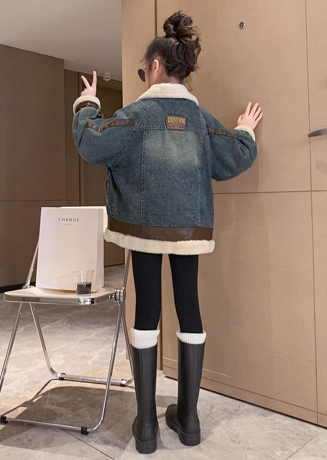 50％OFF】セラフ S501018-MG-K16 フード取り外し裏ボアジャケット キッズ ベビー トップス 長袖 アウター ジャンバー ジャンパー  ブルゾン 花柄 無地 フリル 防寒 子供服 Seraph 4019977 【SALEsaleセールバーゲン】 ot-ot【AW】 18af out-t  【公式】MARUMIYA WORLD 本店 [ＷＡＮＳＨＩＸ] デニムジャケット ボアジャケット キッズ 裏ボア 子供服 もこもこ ジージャン ショートコート 厚手 防寒着 ブ