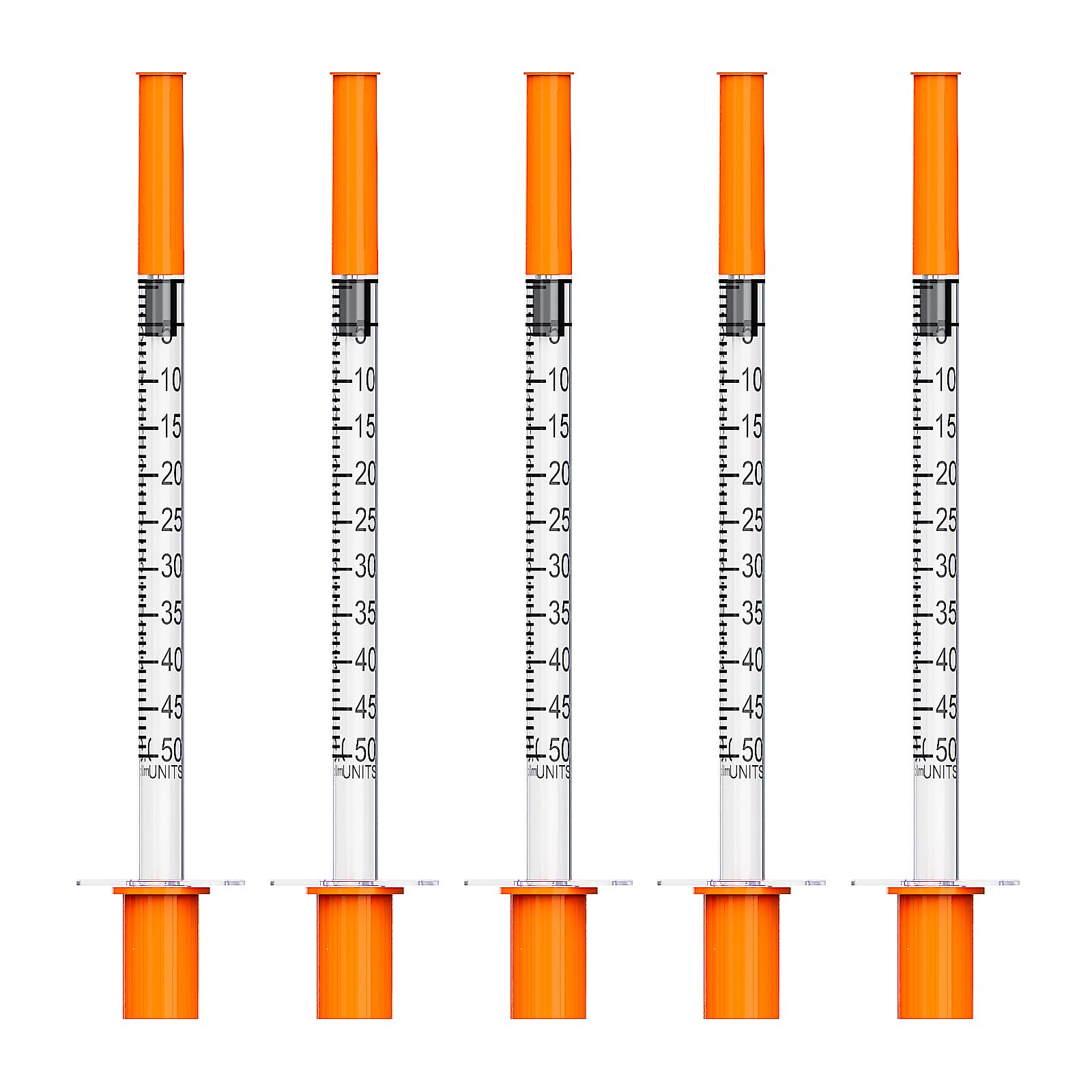 1ml Syringes 30G - 25 Pack Lab Needles -7