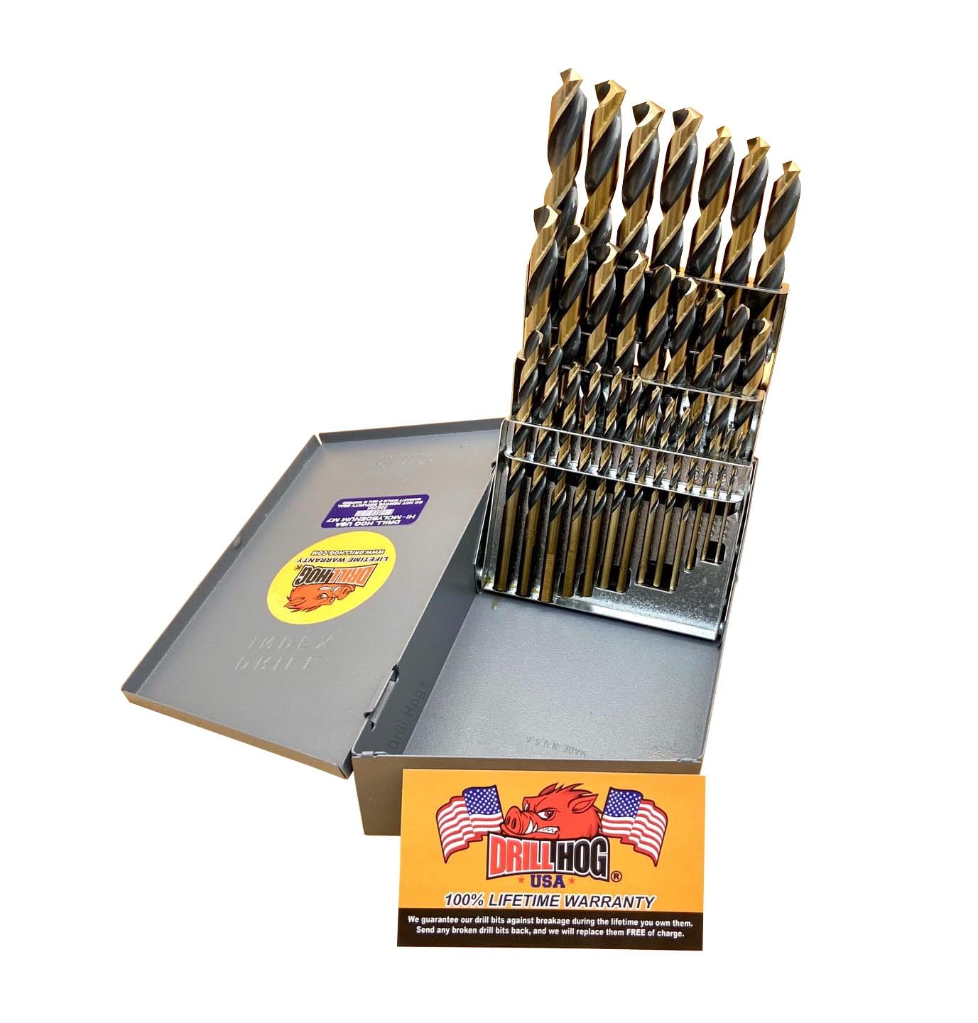 Drill Hog USA 29 Pc Drill Bit Set 1/16