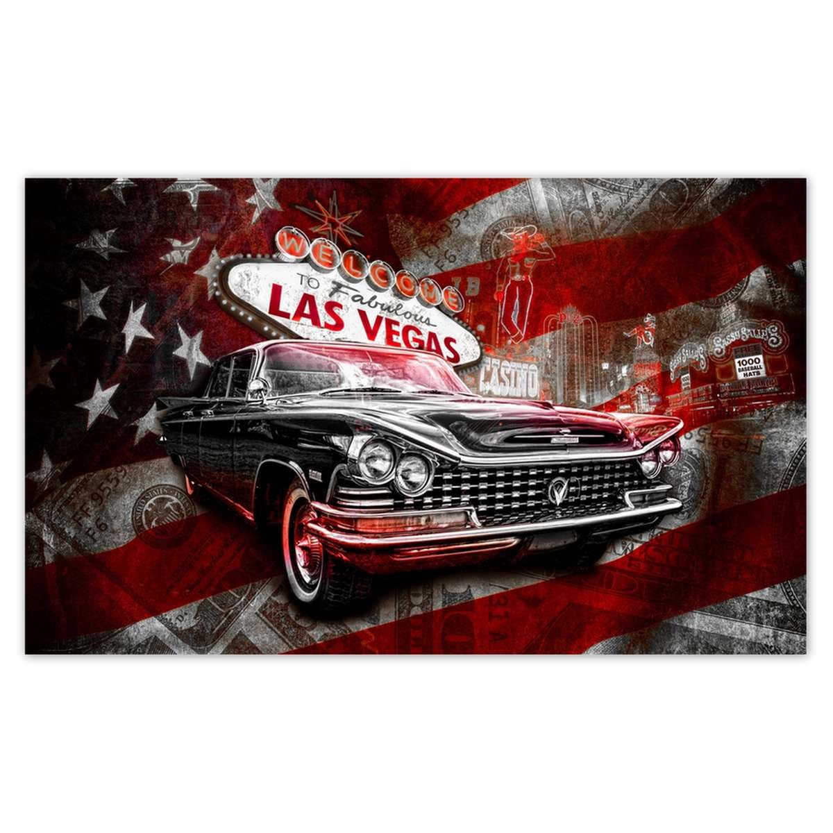 Papier peint intissé Las Vegas 416 x 254 cm lavable vlies