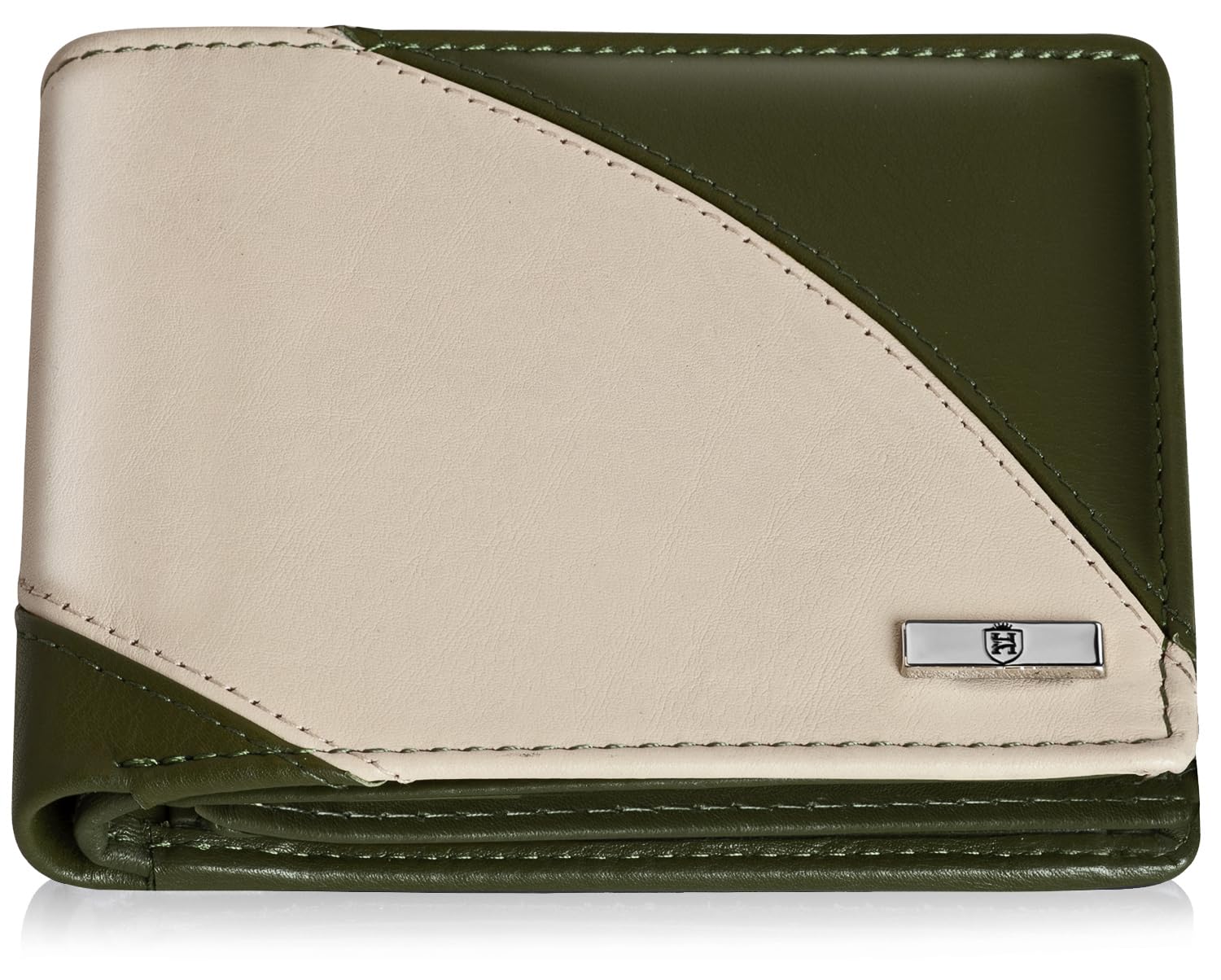 HORNBULL Andy Green Wallet for Men | Genuine Leather Wallet with RFID Blocking | Gift for Men