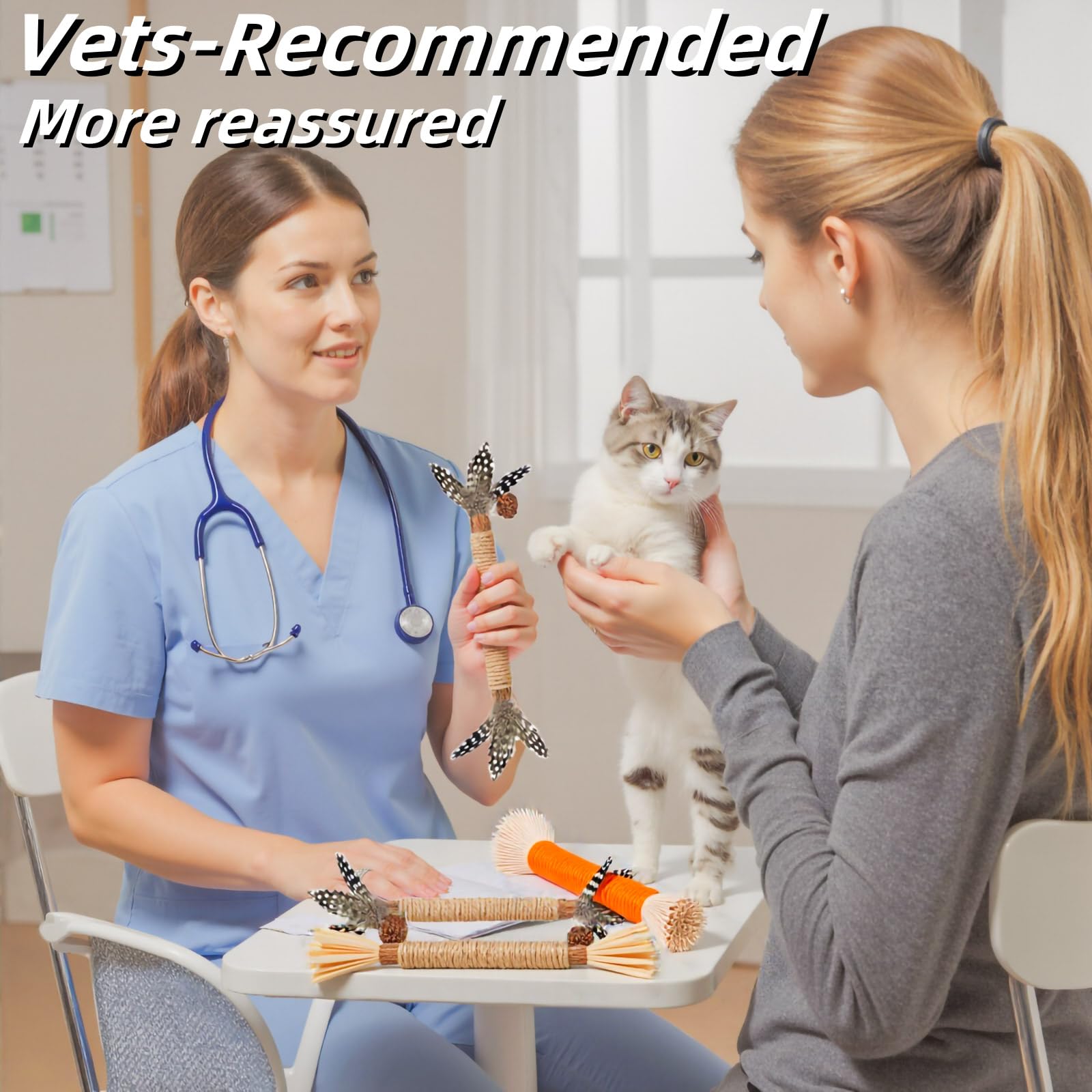 Paquete de 21 juguetes para gatos, palitos masticables Silvervine, golosinas para gatos, juguetes naturales de hierba gatera para gatos, limpieza de dientes, aperitivos dentales interactivos para