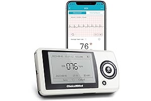 ChoiceMMed Handheld ECG Monitor: Portable ECG Recording and Heart Rate Monitoring