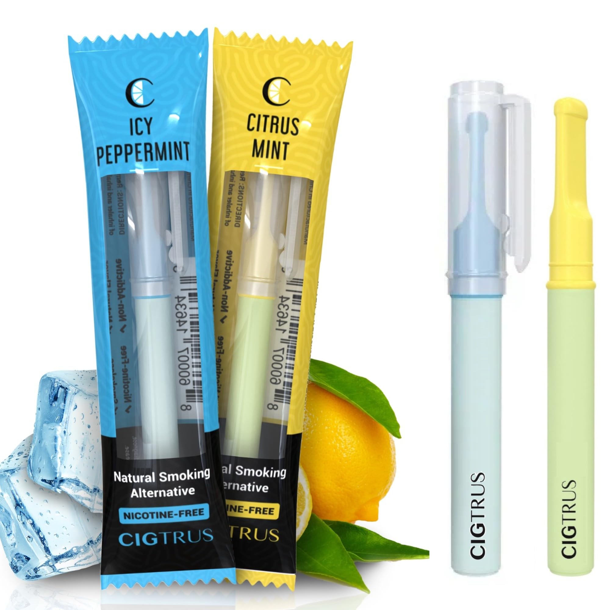 Amazon.com: Cigtrus Cigtrus Smokeless Air Inhaler, Smoking Alternative,  Tobacco-Free, Nicotine-Free & Non-Electric, Oral Fixation Relief