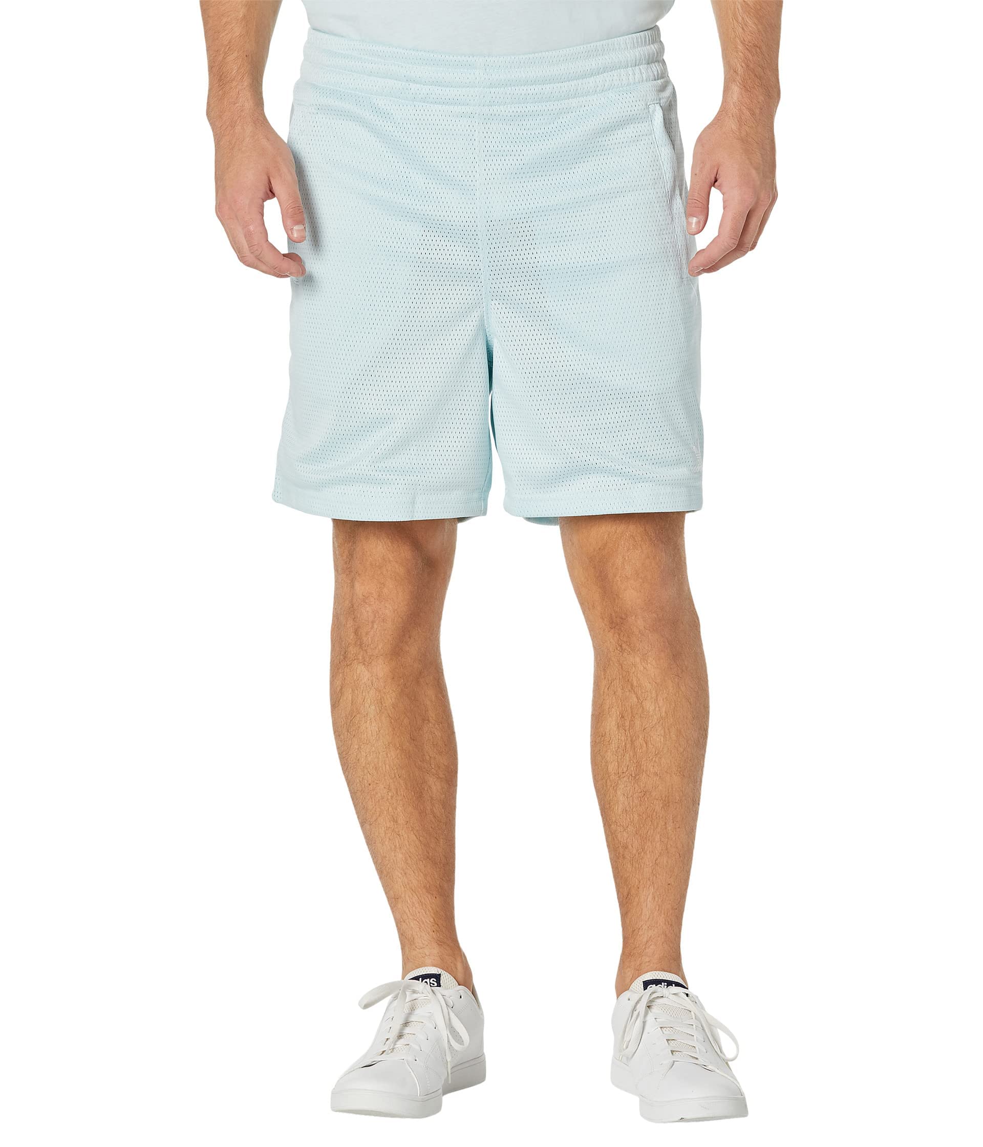 Short en maille adidas Originals Essentials bleu clair pour homme - 2