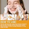 Kojic Acid Soap Vitamin C Soap Piece Turmeric Soap Piece Dark Stains Remover for Face and Body Moisturising Bath Soap for Acne Blackheads Deep Cleansing with Foam Net 3 x 100 g