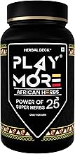Original Play Mor Powder African Herbs Premium, Natural Ingredients for Overall Health & Balanced Lifestyle | Play_mor african herbs - 150g