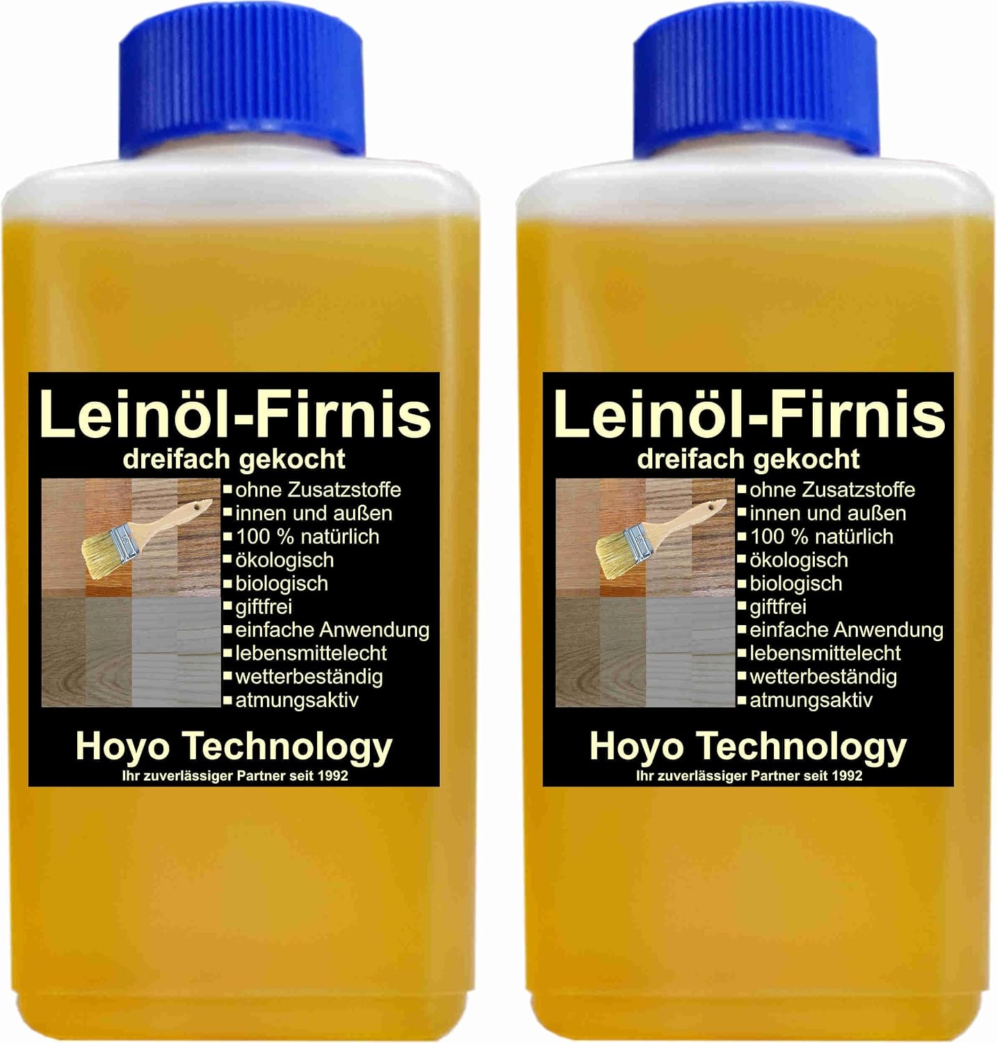 500 ml Leinöl Firnis Holzöl Holzschutz Holzpflege dreifach gekocht und