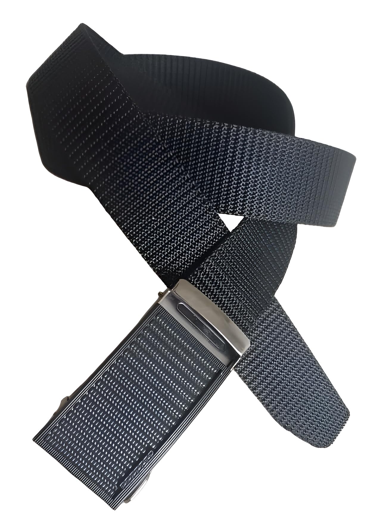 medsin Men's Nylon Fabric Belt for Men Auto Lock Formal Casual Boys Gents Width-35mm Waist Size 35 Inches or Under-picture-34