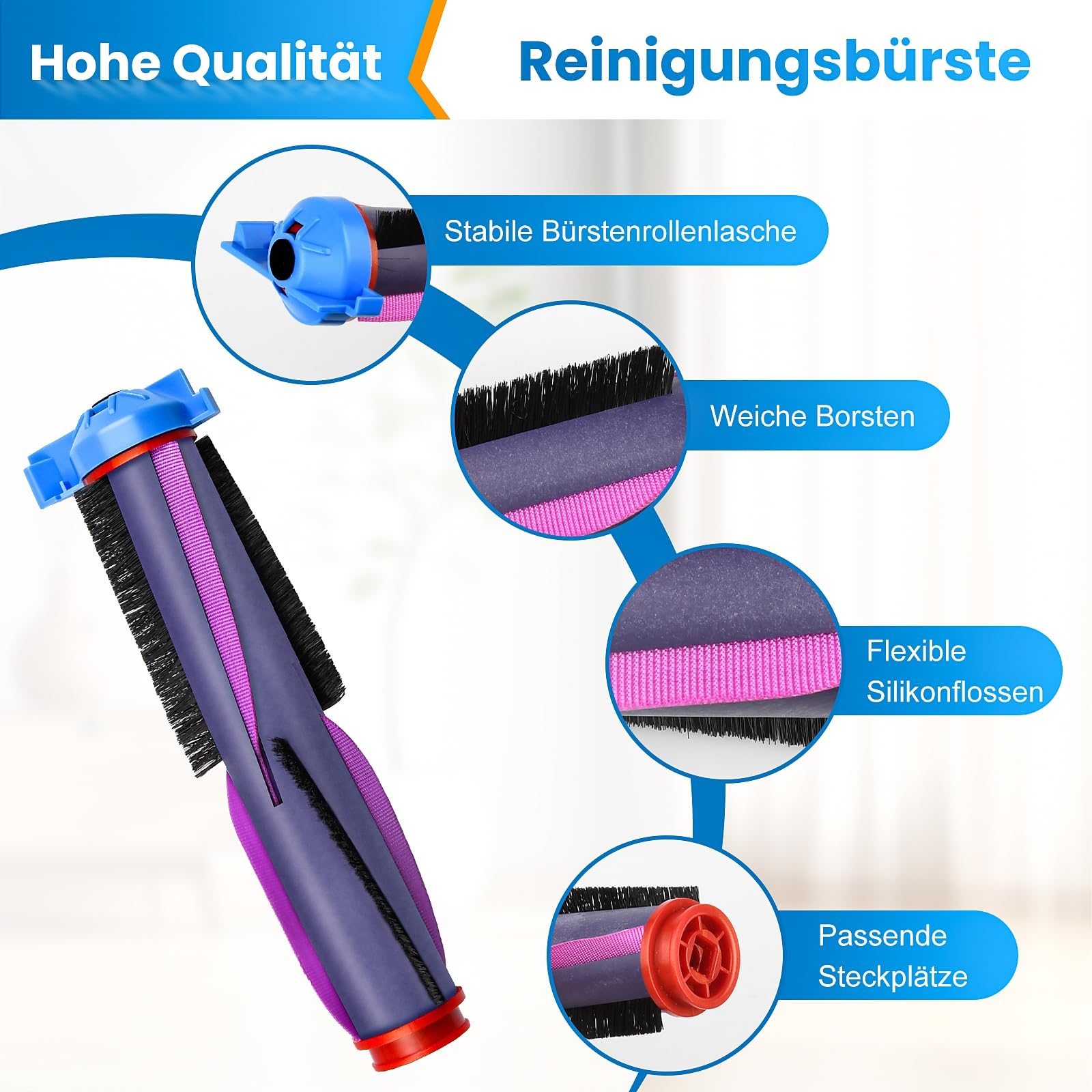 Lot De 6 Serpillères Réutilisables Pour Balai Swiffer Sweeper Mop