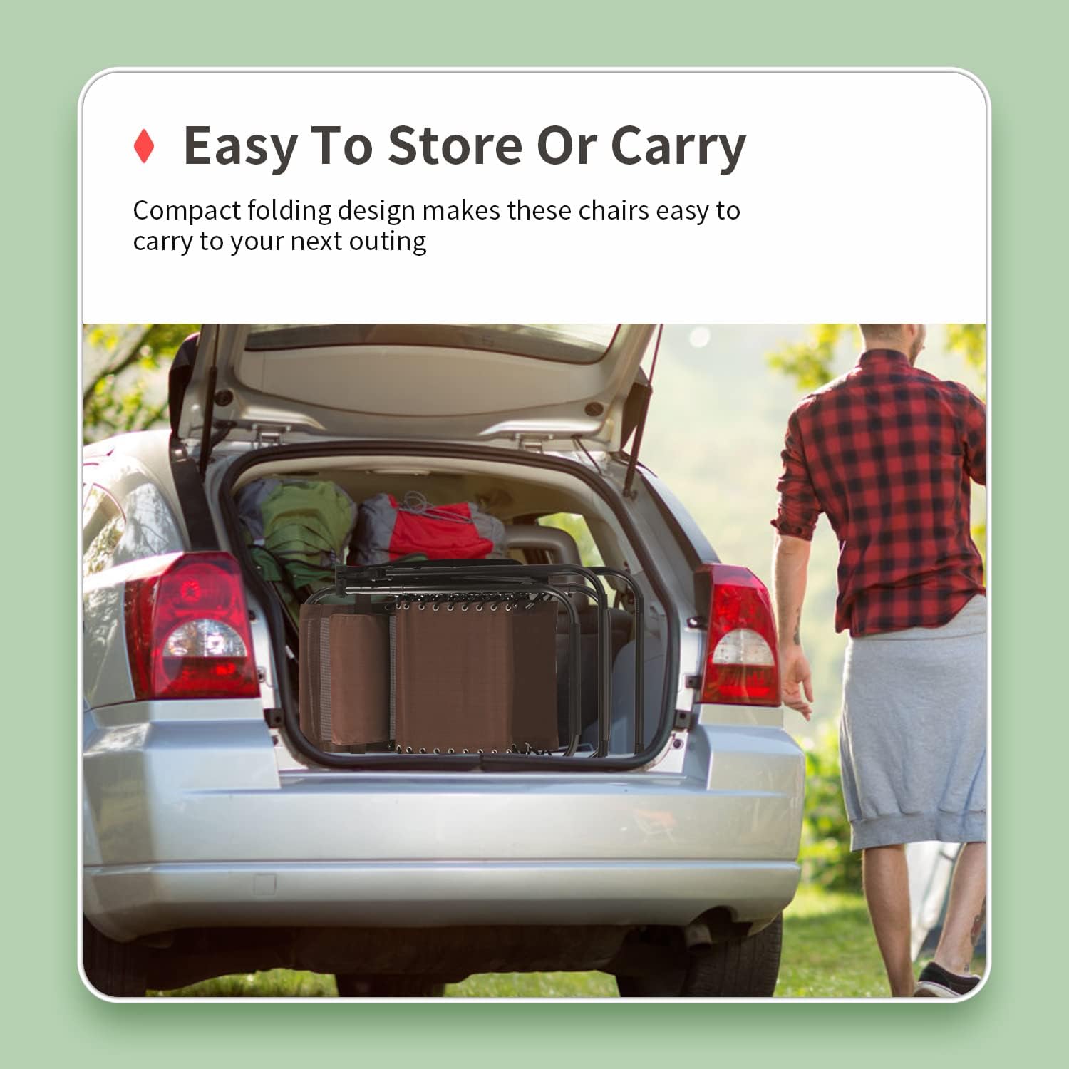 PayLessHere Adjustable Lounge Chair Beach Chair Zero Gravity Chair Folding Textilene Lawn Patio Chair with Removable Pillow and Cup Holder for Poolside Backyard Lawn Beach Set of 2,Brown