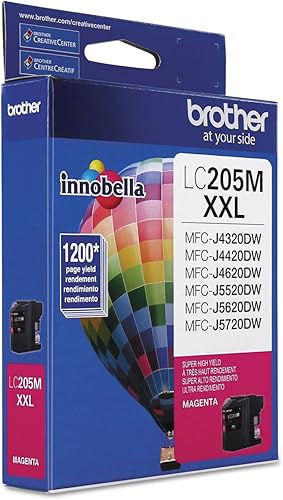 Miniatura 3 de Brother Impresora LC205M Cartucho de tinta de alto rendimiento, magenta