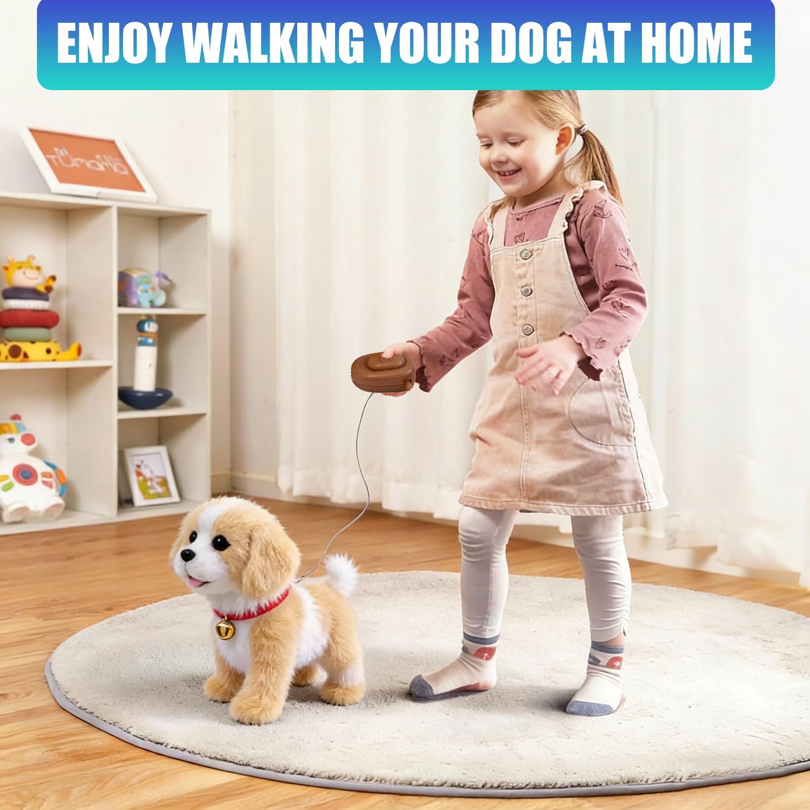 Giocattolo elettrico realistico per cani con, Sain, B