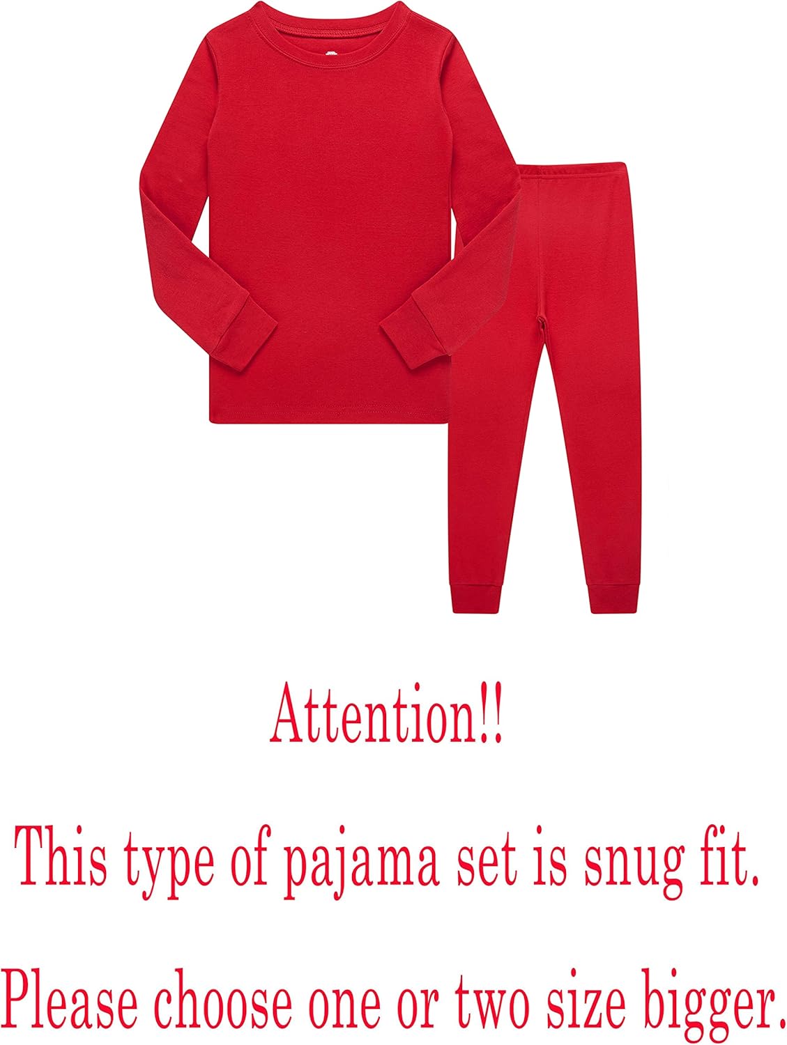 Family Feeling Little Big Boy Pajamas Sets 100% Cotton Pjs Kids Jammies - Image 2