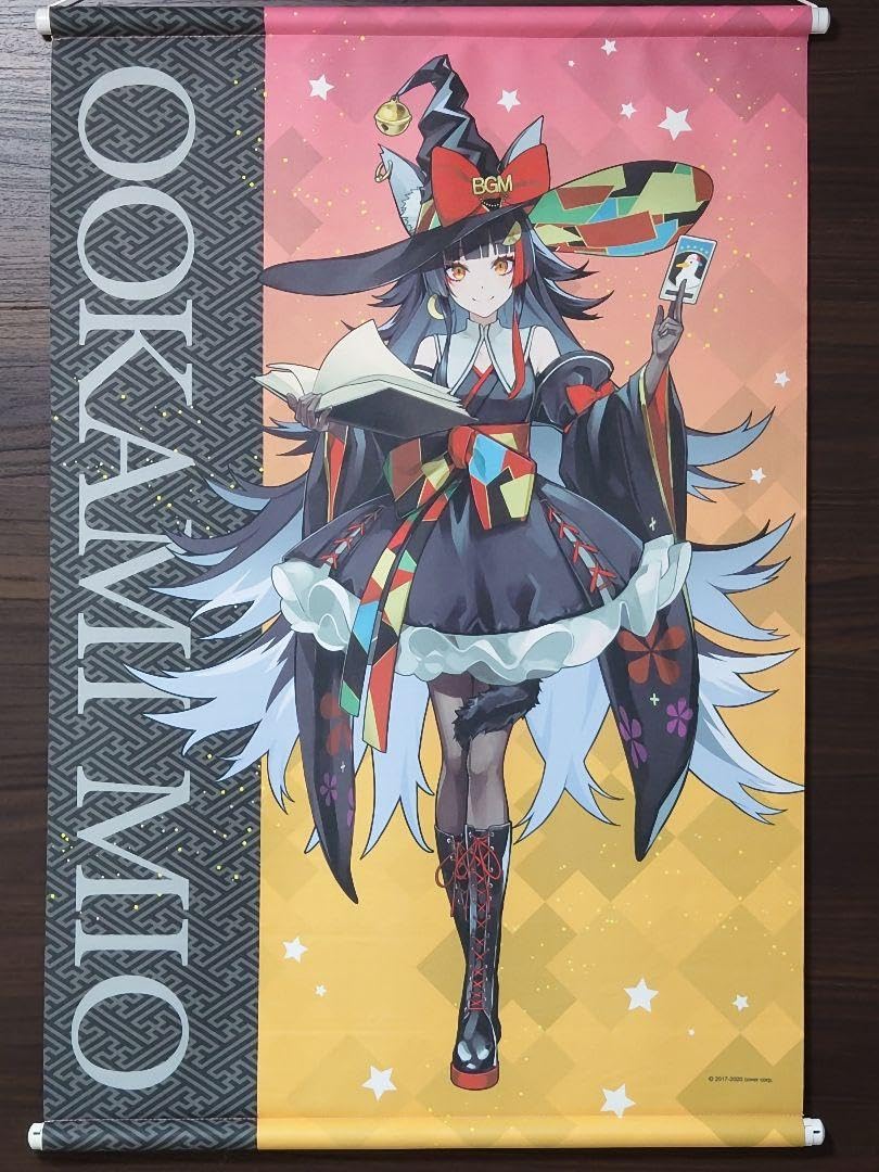 ホロライブ 縦長タペストリー 泥棒建設大神ミオ