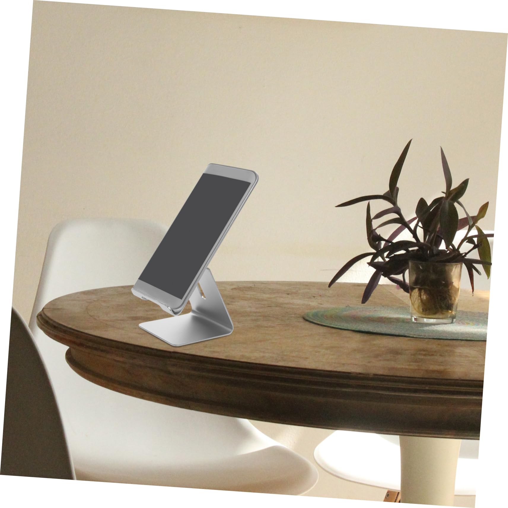 OSALADI 6pezzi Supporto Per Telefono Da Scrivania Alluminio Di Supporto Per Smartphone e Tablet Design Stabile e Pratico Per Ufficio e Casa