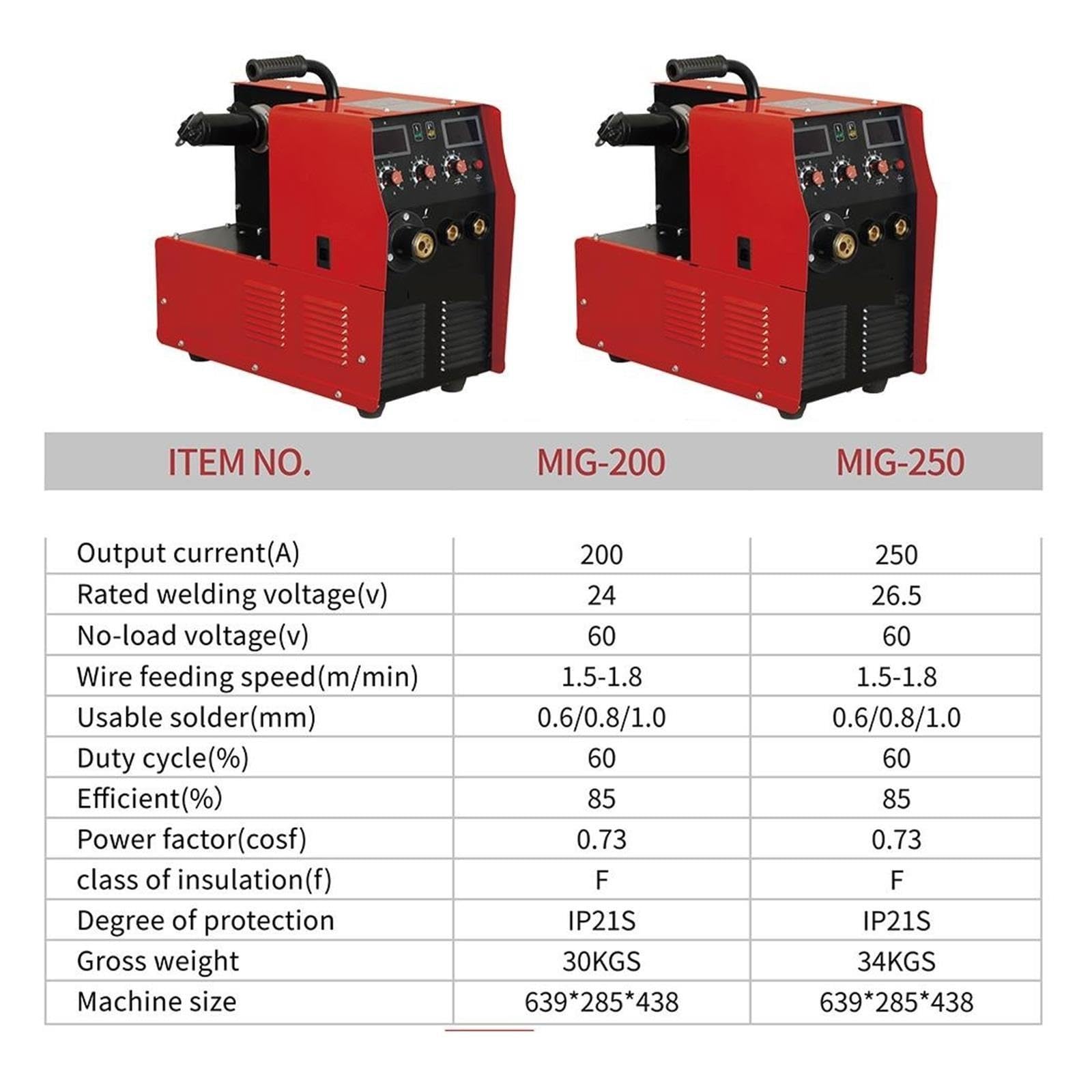 Coupeur de Plasma, Soudeuse MIG À Noyau De Flux, Onduleur Mma 200amp, Machine Souder Industrielle, 30kg, En Acier Inoxydable