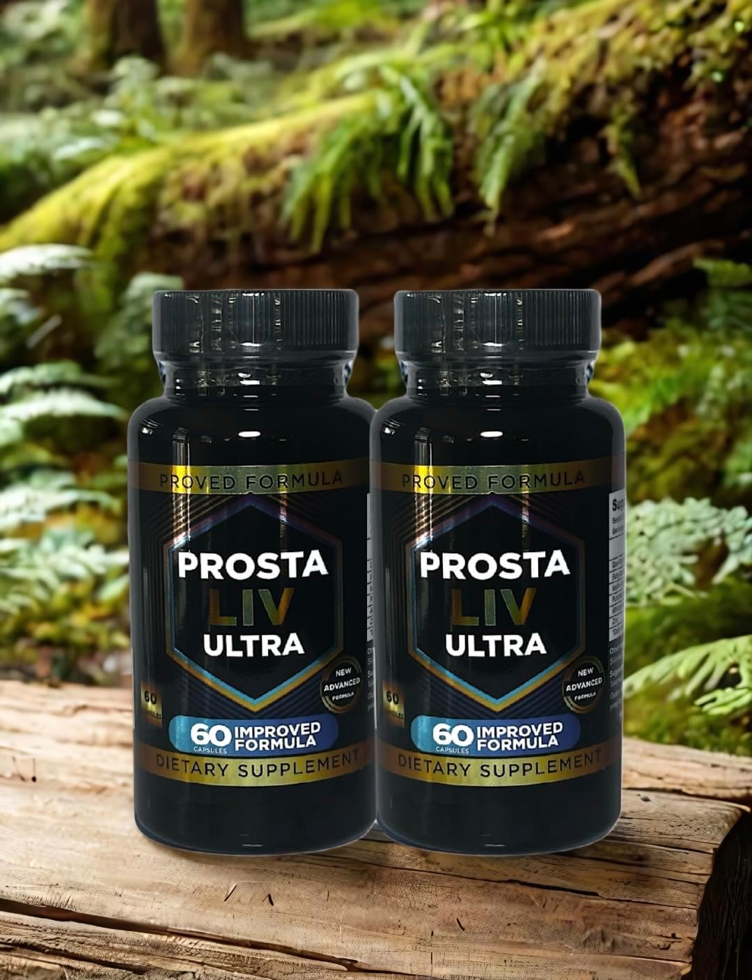 - Prostaliv Ultra Prostate Dietary Supplements for Men W/Saw Palmetto, Bio-quercetin & Pygeum Africanum, Reduce Bathroom Trips ProstalivNew Formula - 60 Capsules 1 Bottle