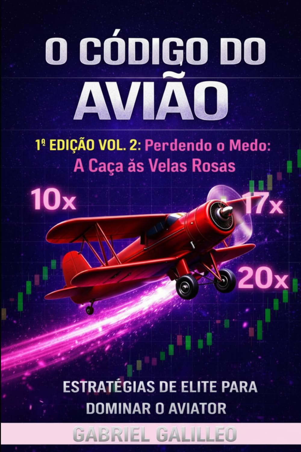 O Código do Avião - 1ª Edição Vol. 2 - Perdendo O Medo: A Caça às Velas Rosas (MESTRES DO AVIATOR - TRILOGIA)