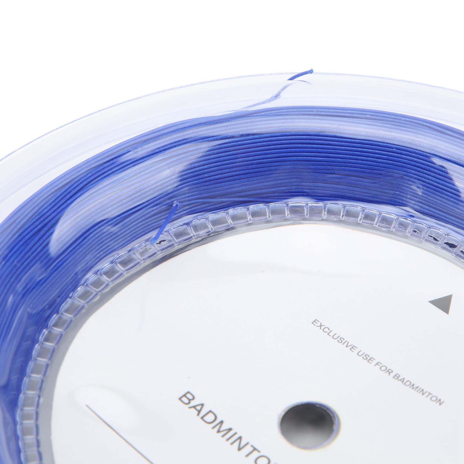 Buachois Corda per Racchetta da Badminton, Corda da Badminton Elastica Alta 200 M Linea da Badminton per Durata 0,7 Mm per Racchette da Badminton Volani