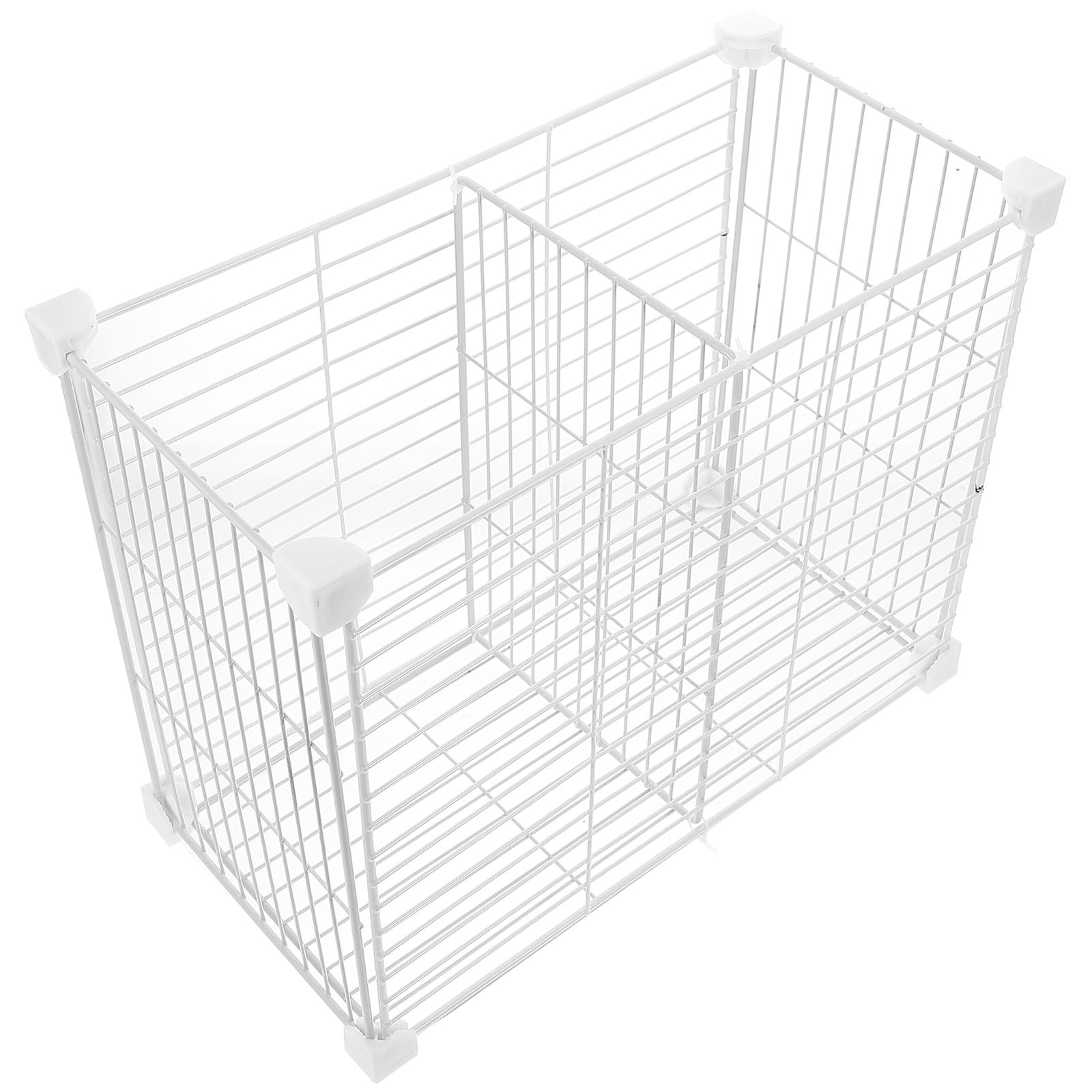 BESPORTBLE Divisor para Congelador Cesta Organizadora de Alambre, Instalación Rápida sin Herramientas, Diseño Práctico para Almacenamiento en Despensa y Refrigerador