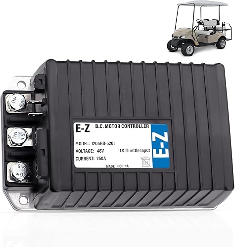 Miniatura 10 de Controlador de velocidad eléctrico para carrito de golf 1205-117 36V 400A 0-5K y 1204-1205 36V 500A 0-5K compatible con Curtis 1204 1205 36V EZGO