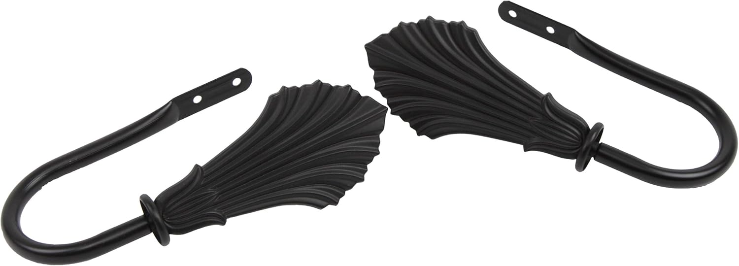 Phoebe Holdback Pair - Black