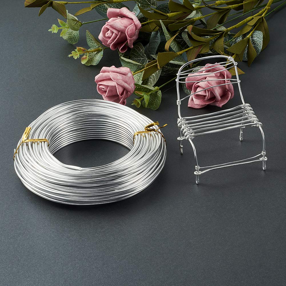 114 Feet 10 Gauge Silver Aluminum Craft Wire 2.5mm Flexible Metal Artistic Beading Wire for DIY Sculpture and Crafts - Image 4